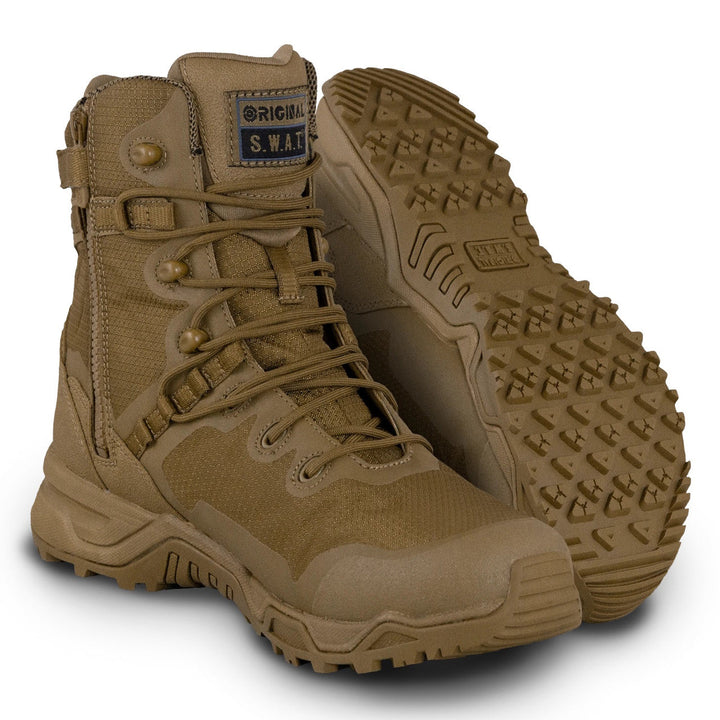 Compra 1 y llévate 2 - Bota original con cremallera lateral SWAT Alpha Fury - (PROMOCIÓN)